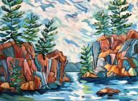 Around the Bend by Lynda Flanagan - Artist Showing Onsite At The Gallery