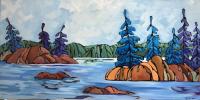 At the Right Time by Lynda Flanagan - Artist Showing Onsite At The Gallery