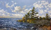 Follow the Wind by Lorne McDermott - Artist Painting & Showing Onsite At the Gallery