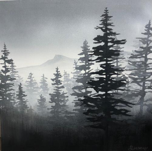 Morning Mist by Janet Liesemer - Artist Showing Onsite At the Gallery