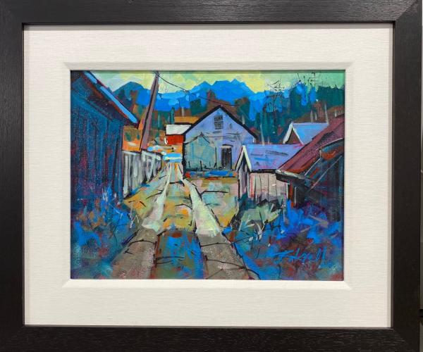 Back Alley by Brian Buckrell - Artist Showing Onsite At the Gallery