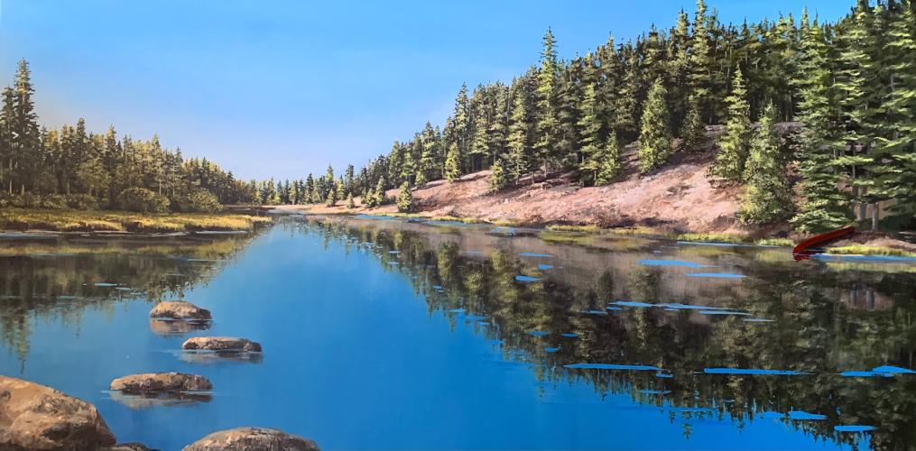 Quiet Reflections by Janet Liesemer - Artist Showing Onsite At the Gallery