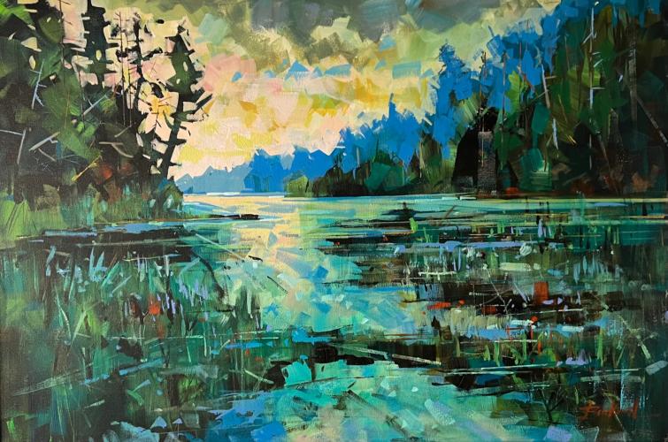 Algonquin Green by Brian Buckrell - Artist Showing Onsite At the Gallery