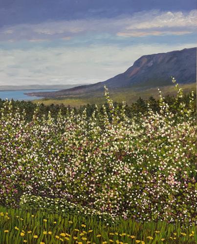 Blossom Time by Debra Lynn Carroll - Artist Painting & Showing Onsite At the Gallery
