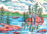 A June for Reflection by Lynda Flanagan - Artist Showing Onsite At The Gallery