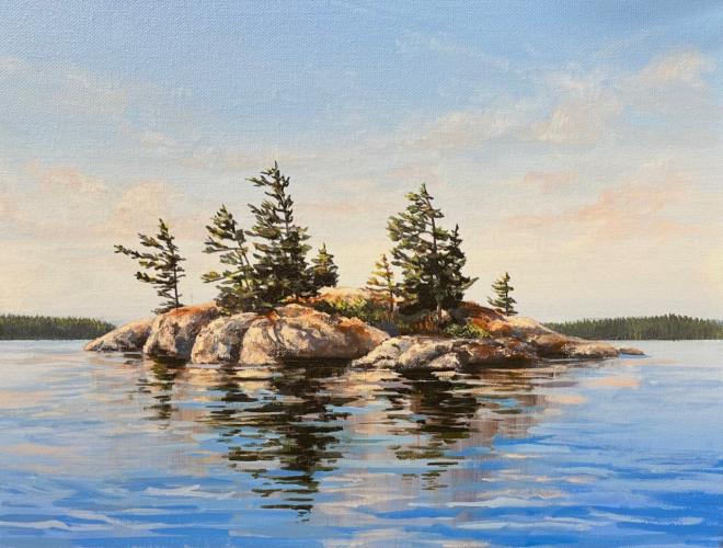 Island Hopping by Janet Liesemer - Artist Showing Onsite At the Gallery