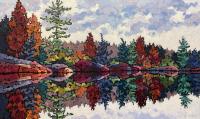 Lakeside Tapestry by Jennifer Woodburn