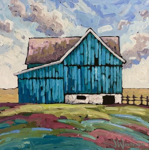 Country Blues by Jennifer Woodburn - Artist Showing Onsite At the Gallery