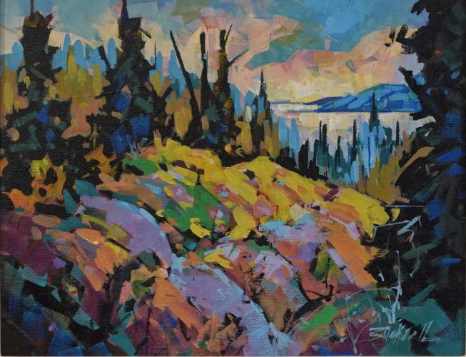 Autumn View by Brian Buckrell - Artist Showing Onsite At the Gallery