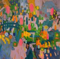 Garden of Delights by Debra Lynn Carroll - Abstract Paintings