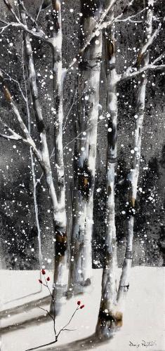 Silver Birches 3 by Doris Pontieri