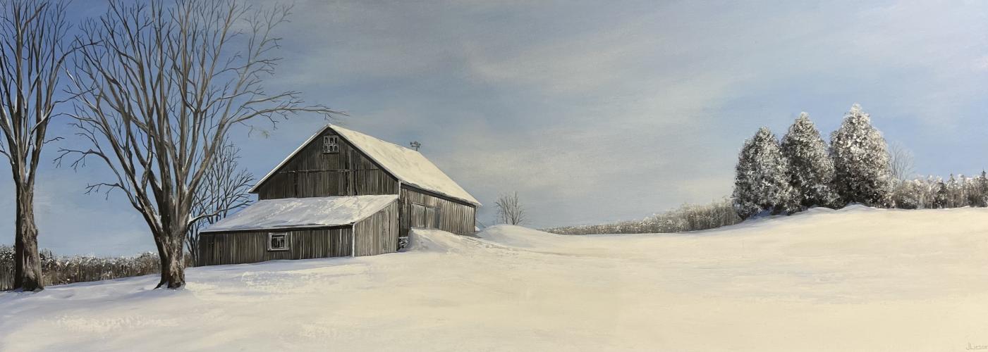 Frosty Morning by Janet Liesemer - Artist Showing Onsite At the Gallery