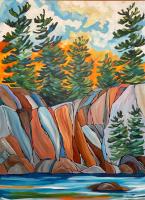 A Glow in Autumn by Lynda Flanagan - Artist Showing Onsite At The Gallery