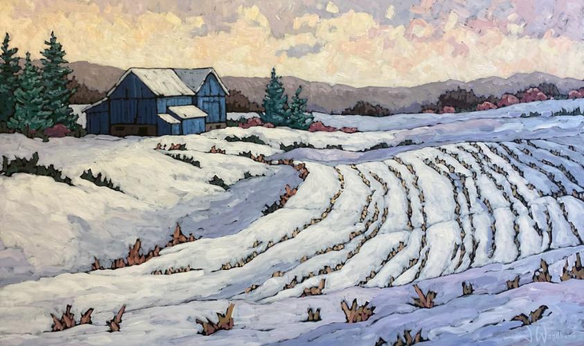 First Days of March by Jennifer Woodburn - Artist Showing Onsite At the Gallery