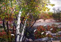 A Canadian Dream by Debra Lynn Carroll - Artist Painting & Showing Onsite At the Gallery