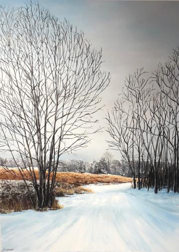 Country Road by Janet Liesemer - Artist Showing Onsite At the Gallery