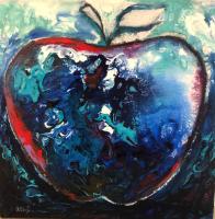 Blue Apple I by Bonnie Dorgelo
