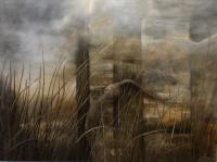 Absence of Space by Lorne McDermott - Artist Painting & Showing Onsite At the Gallery