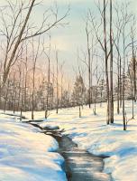 Icy Winter Morning by Janet Liesemer