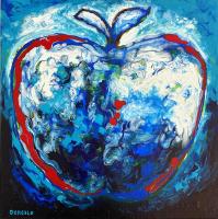 Blue Apple #5 by Bonnie Dorgelo