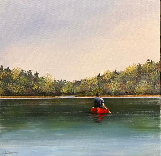Heading to Shore by Janet Liesemer - Artist Showing Onsite At the Gallery